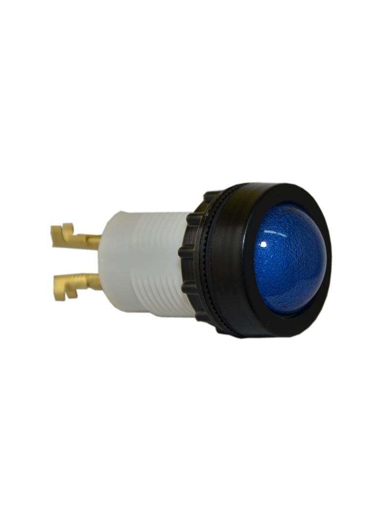 Lampka D22SB 24V-230V niebieska