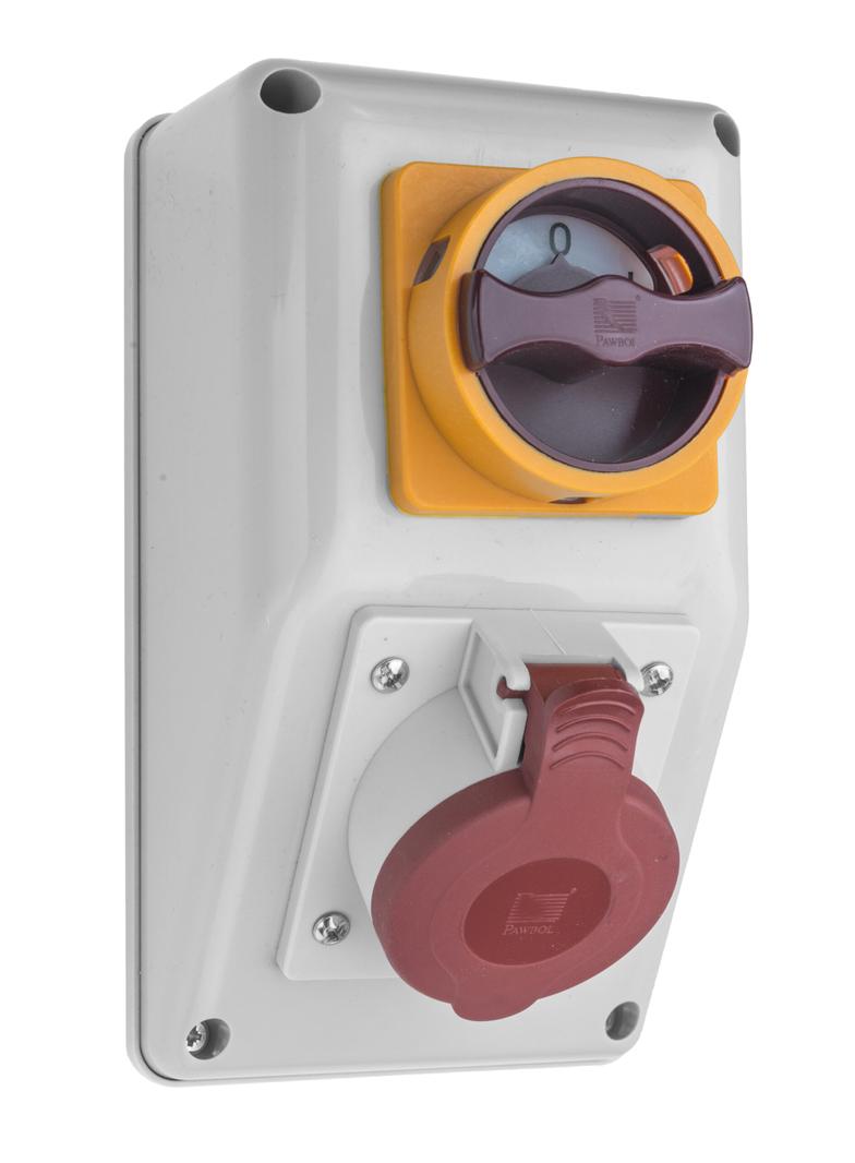 Rozdzielnica R-BOX KOMPAKT 1x16A/5p, wył. 0/1