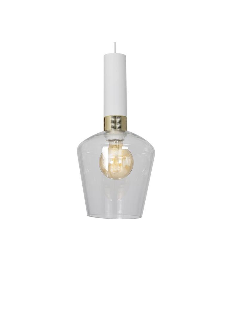 MILAGRO Lampa wisząca ROMA WHITE 1xE27