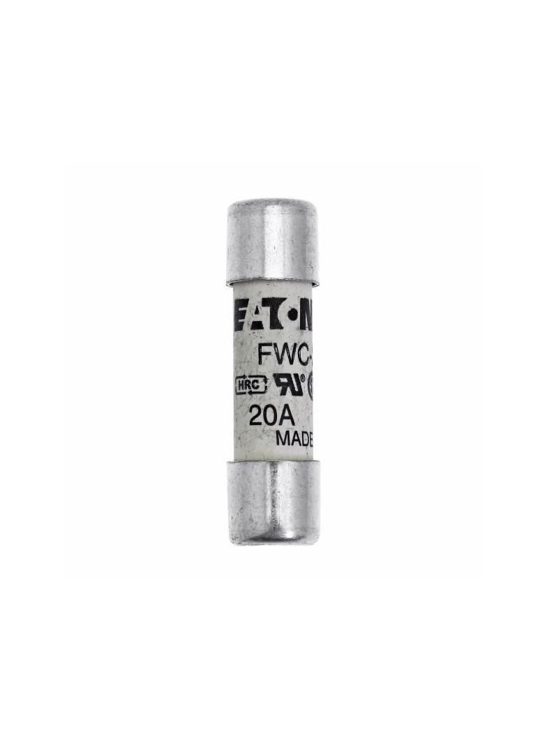 20AMP 600V AC UL FERRULE 10x38MM FUSE Wkładka szybka 20A AC 600V 10x38 mm aR UL FWC-20A10F EATON