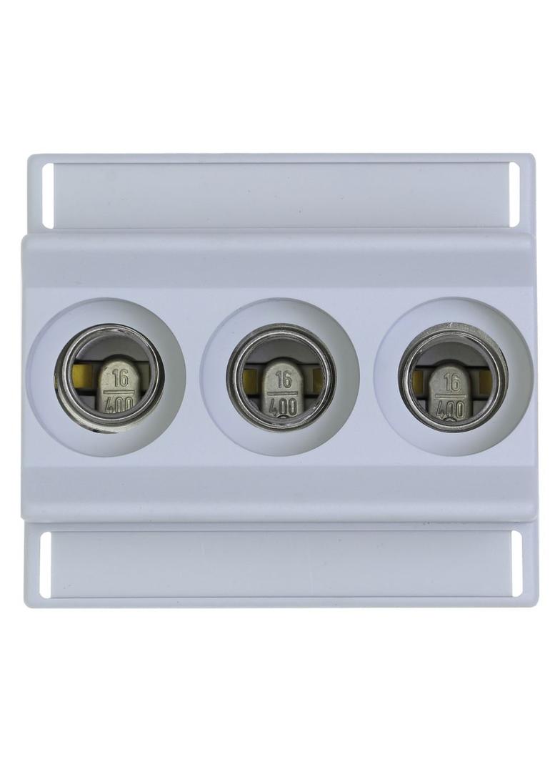 TFRN01-SB Podstawa bezpiecznikowa 16A AC 400V D01 3P montaż śrubowy 1.5 - 4 mm2 przewody we TFRN01-S