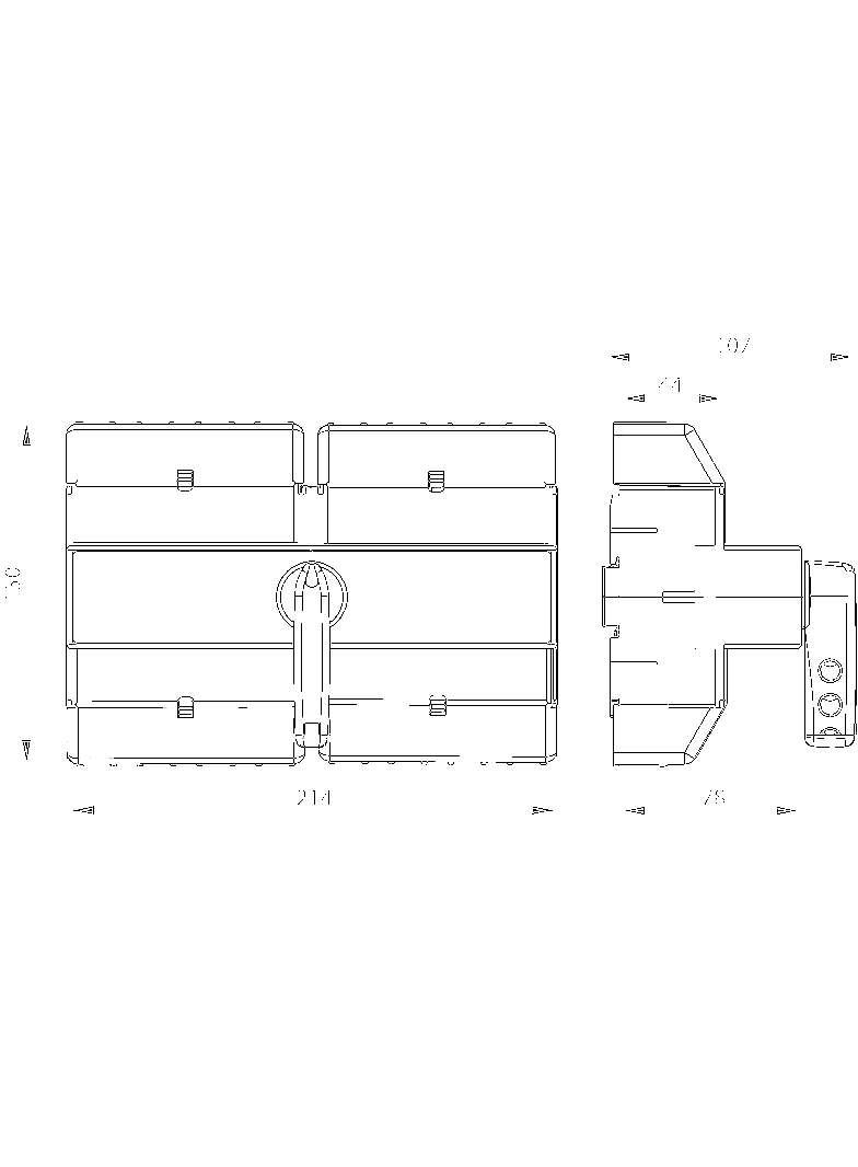 ROZŁĄCZNIK IZOL.6 BIEGUNOWY 160A DO POKRĘTŁA ZEWNĘTRZNEGO