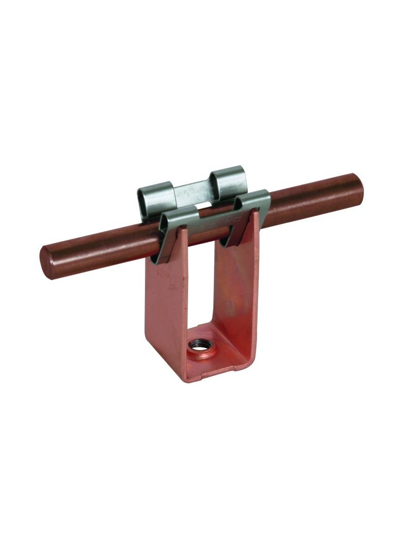 Wspornik DEHNgrip, wys. 32 mm, do drutu 8 mm, M6, Cu