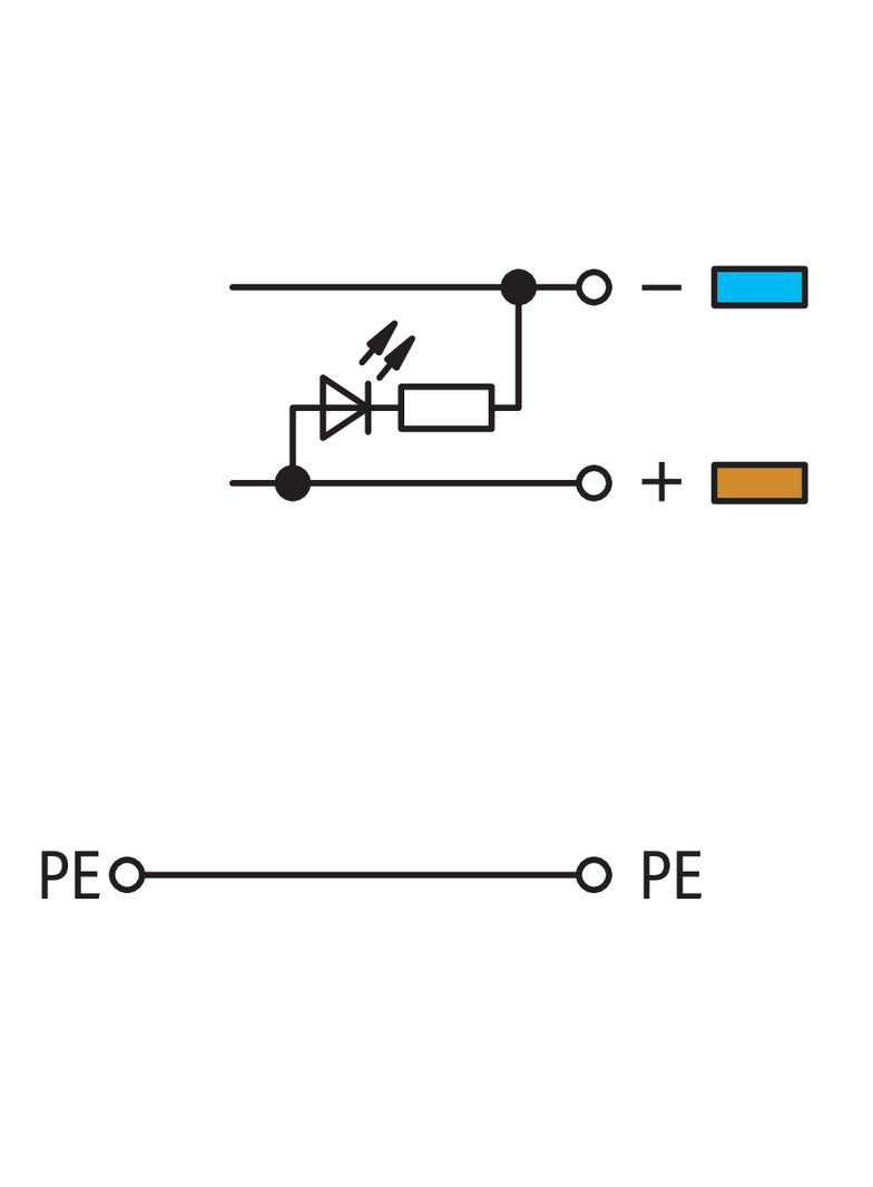 złączka do czujników zasilająca 2,5 mm2