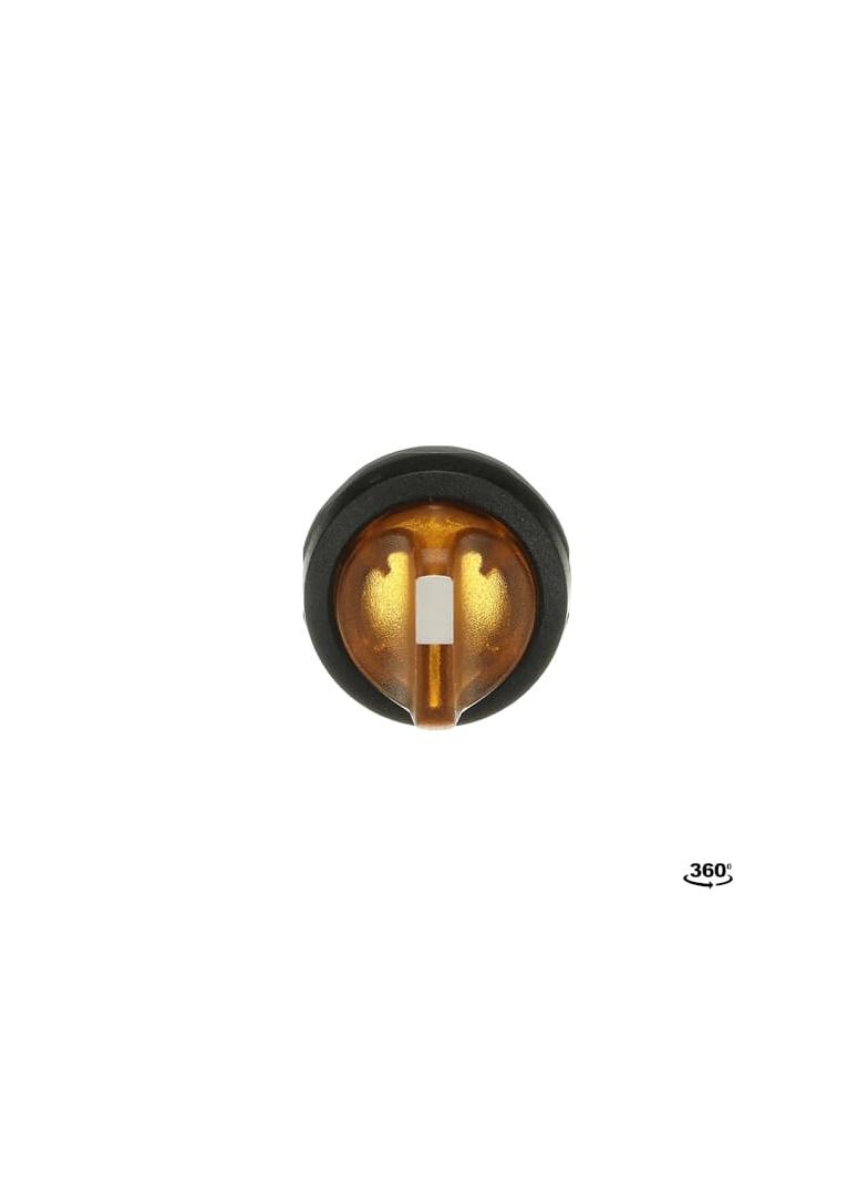 Przełącznik obrotowy 3poz. żółty M3SS3-11Y