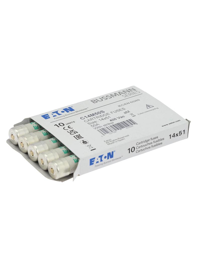C14M50S Wkładka cylindryczna z wybijakiem 14x51 50A GG 400V AC C14M50S EATON