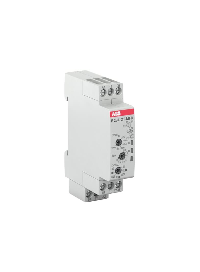 Przekaźnik czasowy CT-MFD.21 2c/o, 12-240VAC/DC