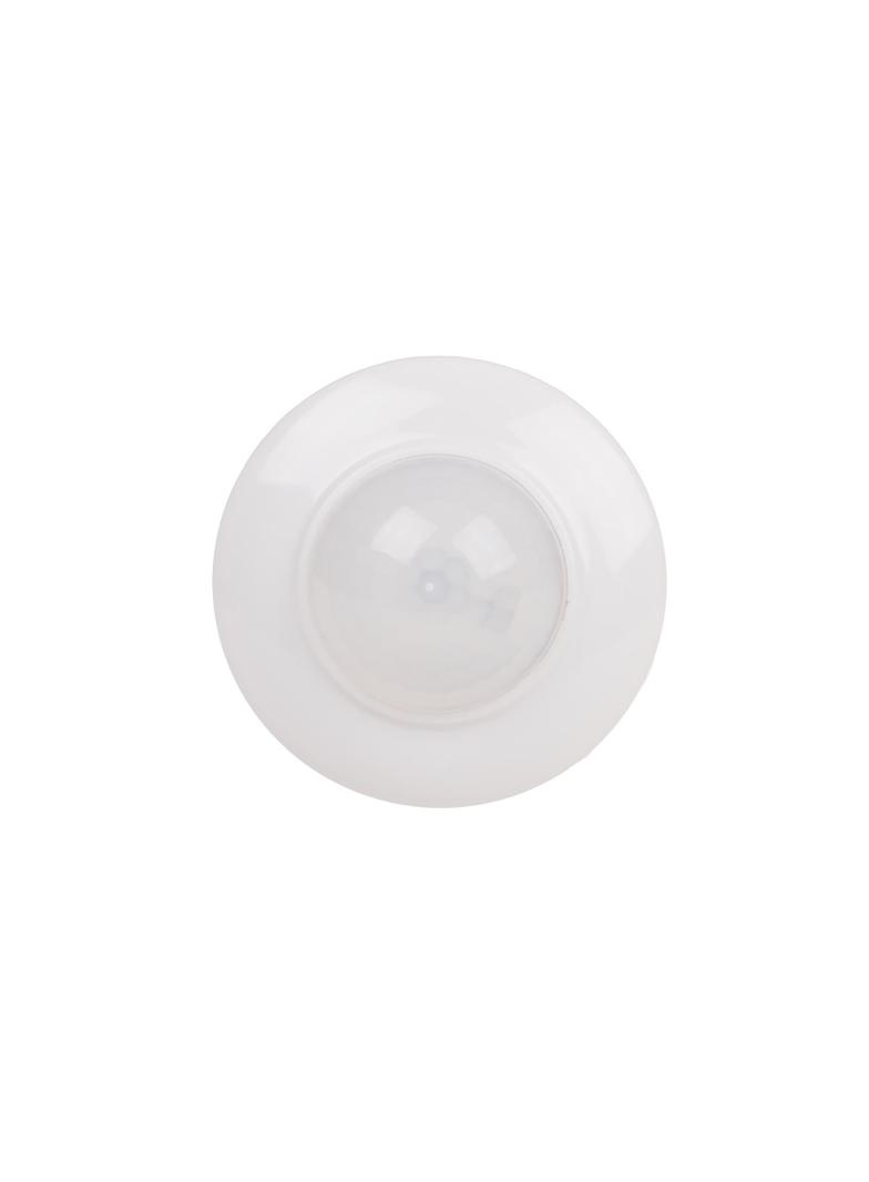 Czujnik ruchu PIR 360st Un=230V AC P=300W montaż sufitowy biały DR-07 F&F