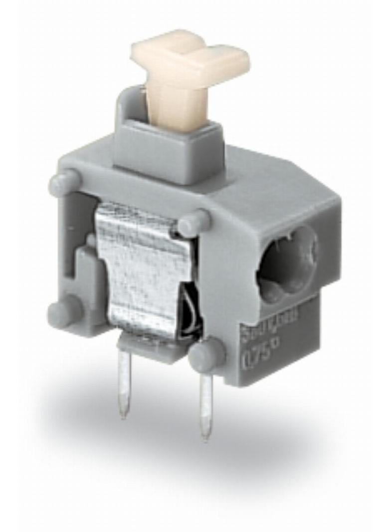 złaczka do płytek drukowanych jasnoszara raster 7,5/7,62 mm