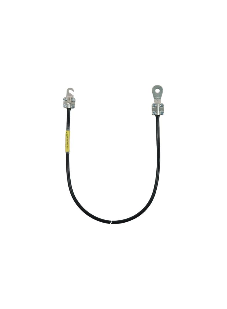 Kabel uziemiający 16 mm2 / dł. 0,5 m (kolor czarny)