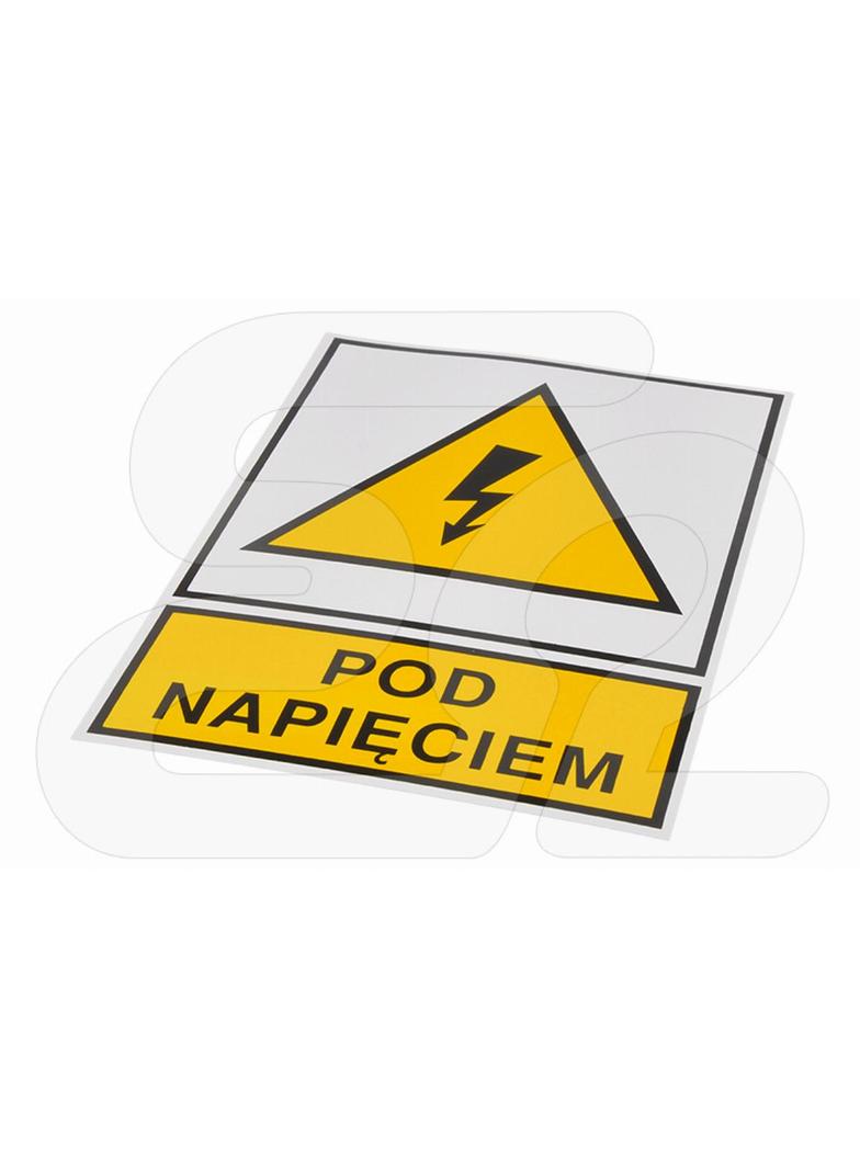 TZO 105X148S POD NAP.   (10 SZT.) TABLICZKA