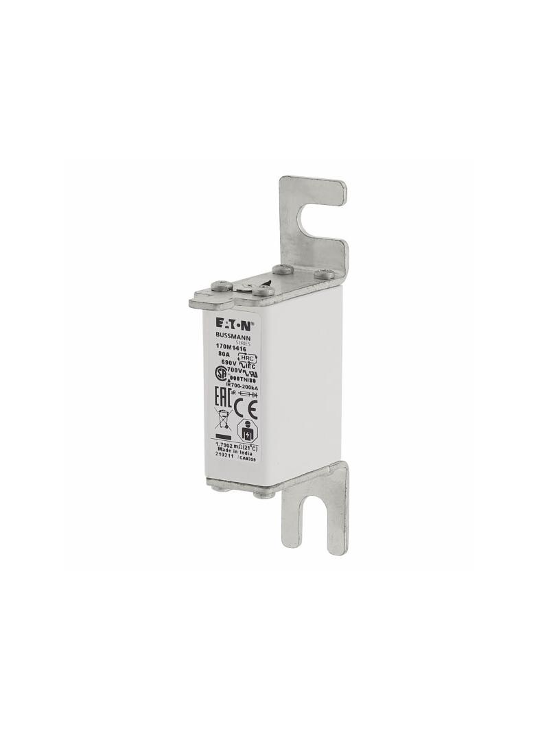 FUSE 80A 690V 000TN/80 AR UC Wkładka szybka 80A 690V 000TN/80 AR UC 170M1416 EATON