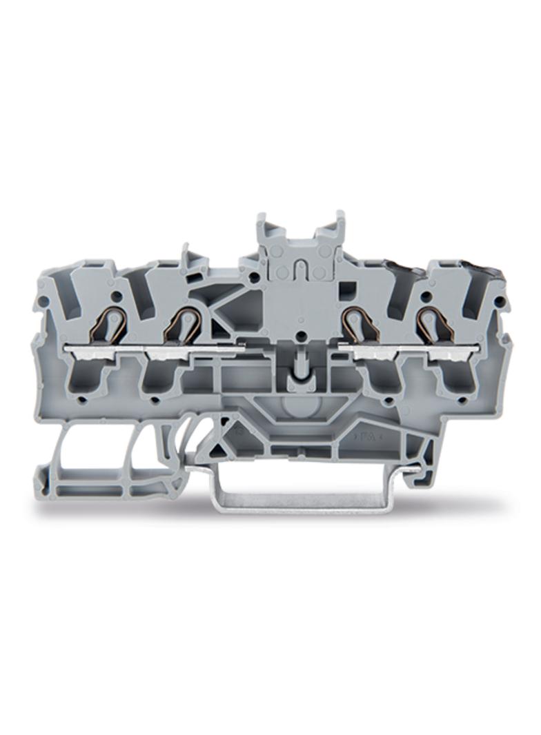 TOPJOBS podwójna złączka przelotowa szara