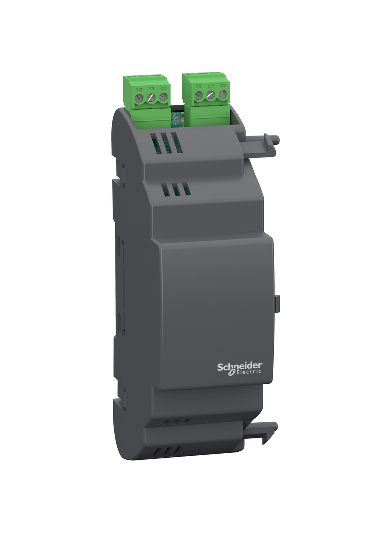 Modicon M171, Moduł komunikacyjny PLC HVAC, Modbus SL, 2 bloki zacisków śrubowych, montaż na szynie