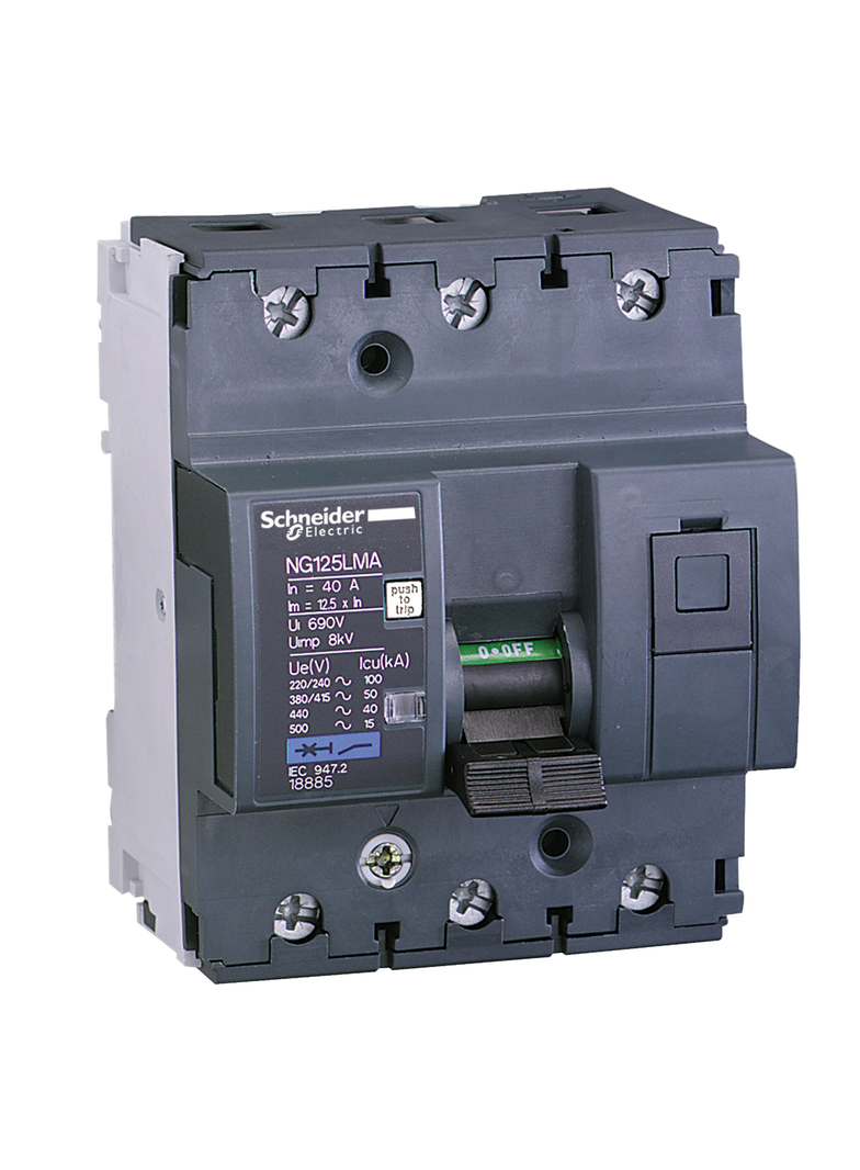 Wyłącznik nadprądowy Acti9 NG125L 3P 16A 18883 SCHNEIDER