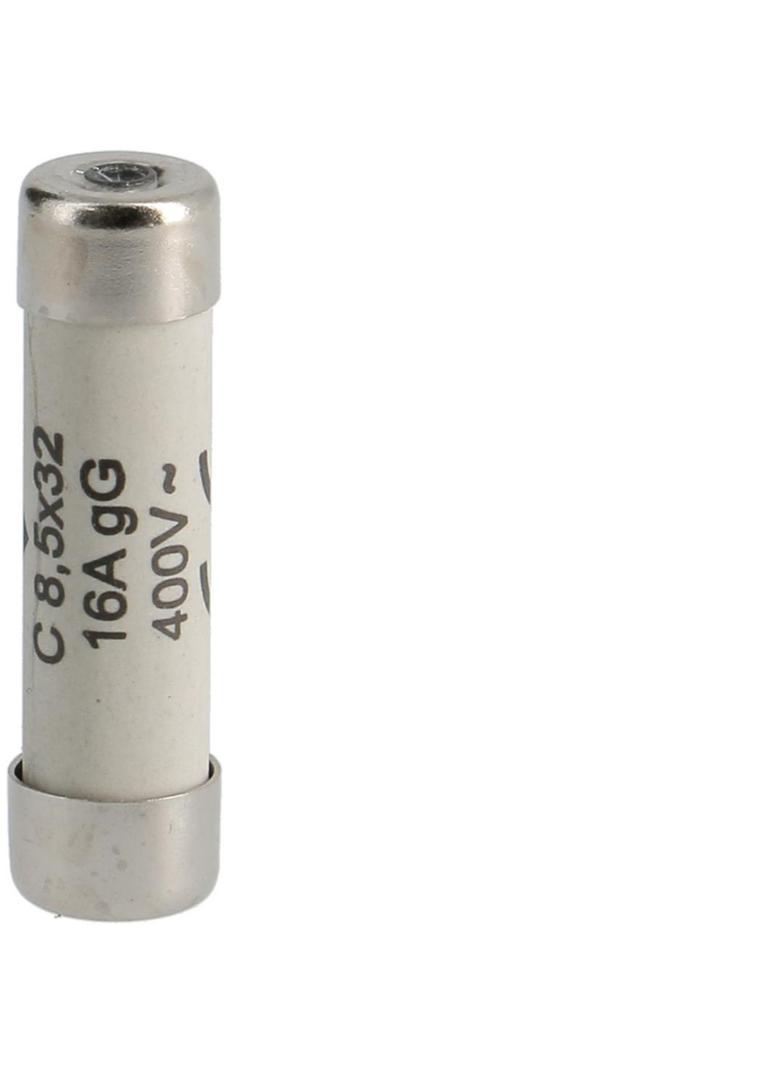 Wkładka bezpiecznikowa cylindryczna C8,5x32mm gG 16A 400VAC L8532C16 HAGER