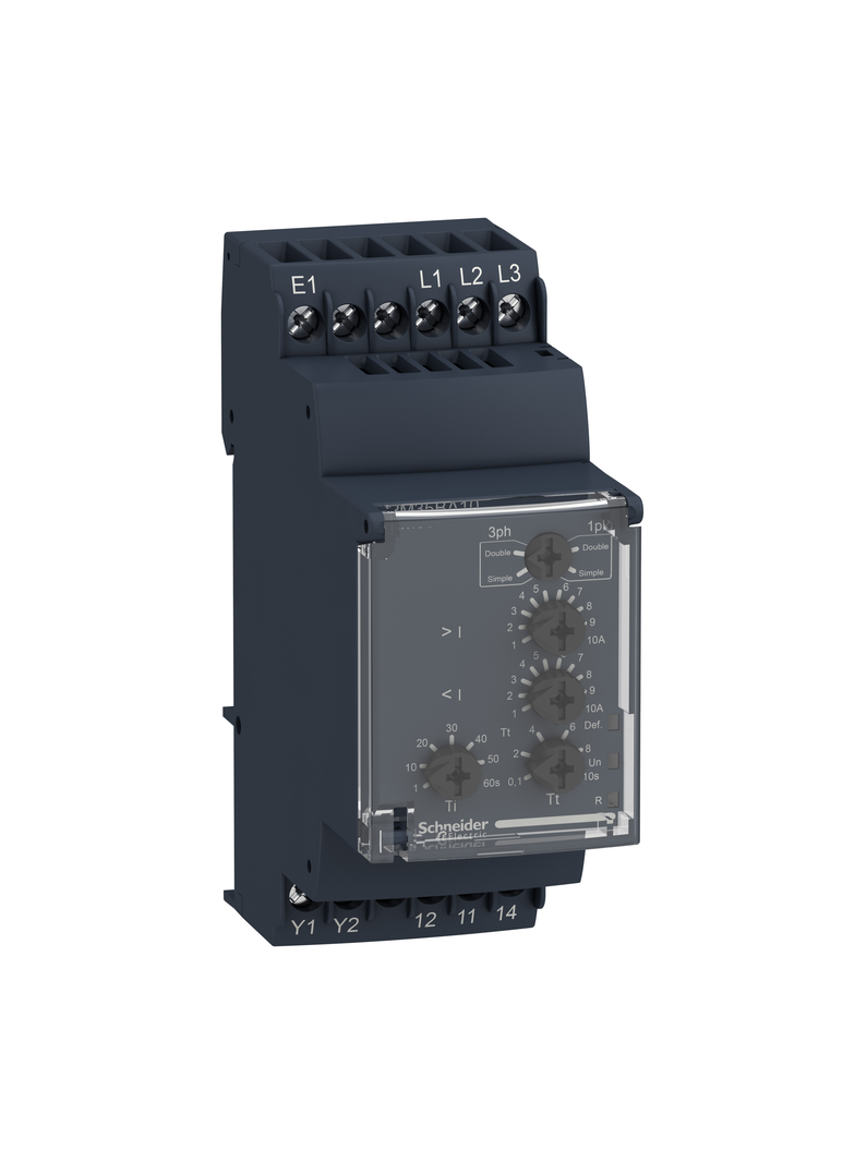 Zelio Control Przekaźnik do sterowania pompą, zakres 1/10A, 230V/208…480V AC