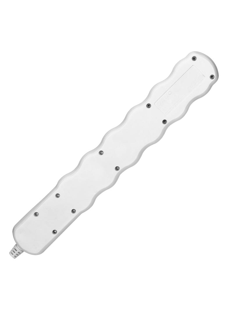 Rozgałęźnik wielogniazdowy 6x2P+Z z wyłącznikiem biały OR-AE-13269/W ORNO