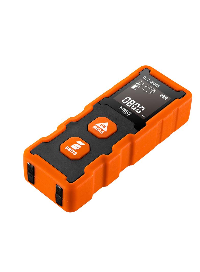 Dalmierz laserowy, zasięg 20 m