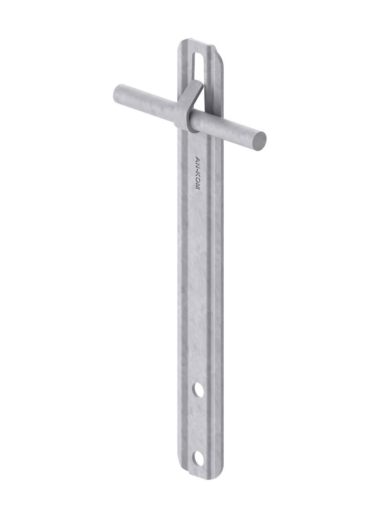 AN-13/OG/-N Uchwyt prosty L=18cm Z-zagięcie /OG/