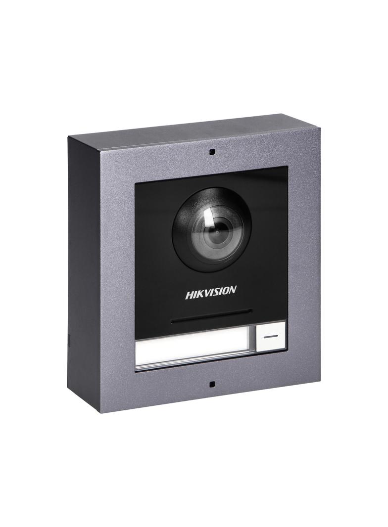 HIKVISION Zestaw wideodomofonowy PoE, monitor 7'', dotykowy, Wi-Fi + App na telefon, stacja zew. z k