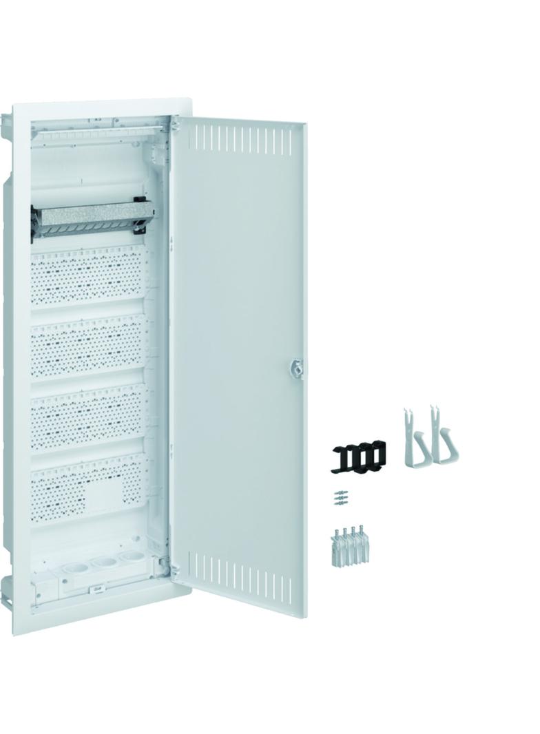 volta Rozdzielnica VDI do ścian szkieletowych (GK) 5R PatchPanel, 3xgniazdo 230V VH60NWP HAGER