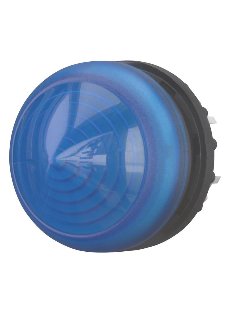 M22-LH-B Główka lampki sygnalizacyjnej 22mm wystająca niebieska 216782 EATON