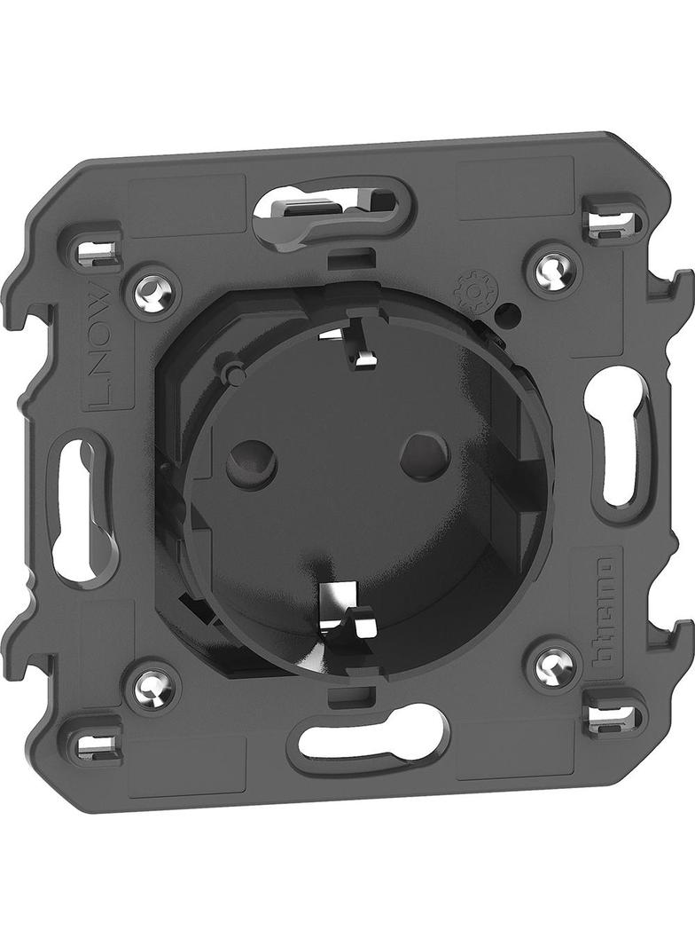 Living Now with Netatmo - Gniazdo connected Schuko czarne