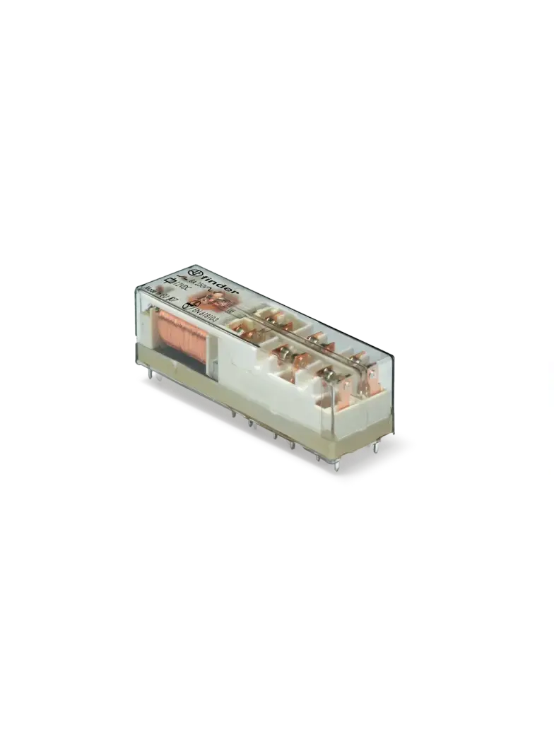 Przekaźnik miniaturowy z mechanicznie sprzężonymi zestykami 2 Z + 2 R; 8A; 48V DC