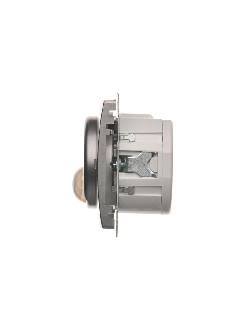Simon Basic Łącznik z czujnikiem ruchu z przekaźnikiem 8(2) A 230V. Wymagana instalacja 3-przewodowa stal inox BMCR10P.01/21 KONTAKT