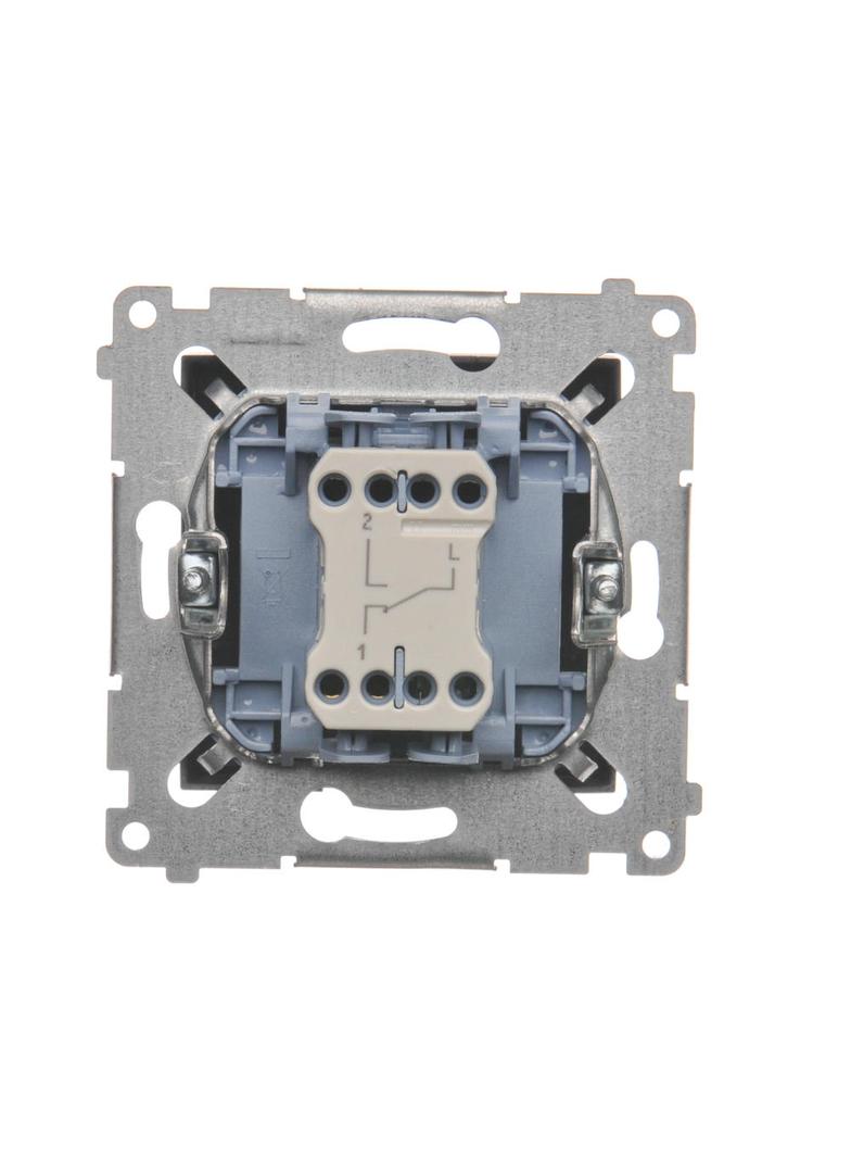 Simon 54 Łącznik schodowy 10A 250V szybkozłączka brąz mat DW6.01/46 KONTAKT