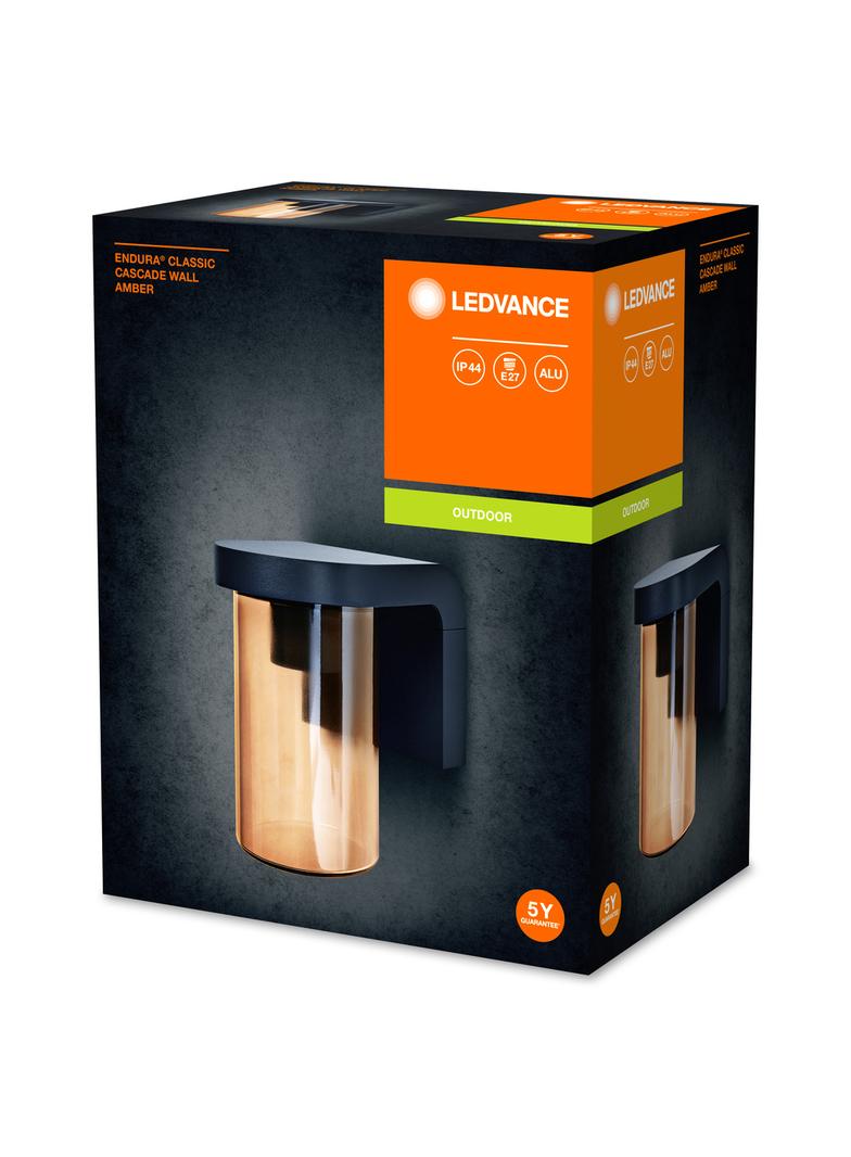 ENDURA CLASSIC CASCADE WALL E27 AMBLEDV