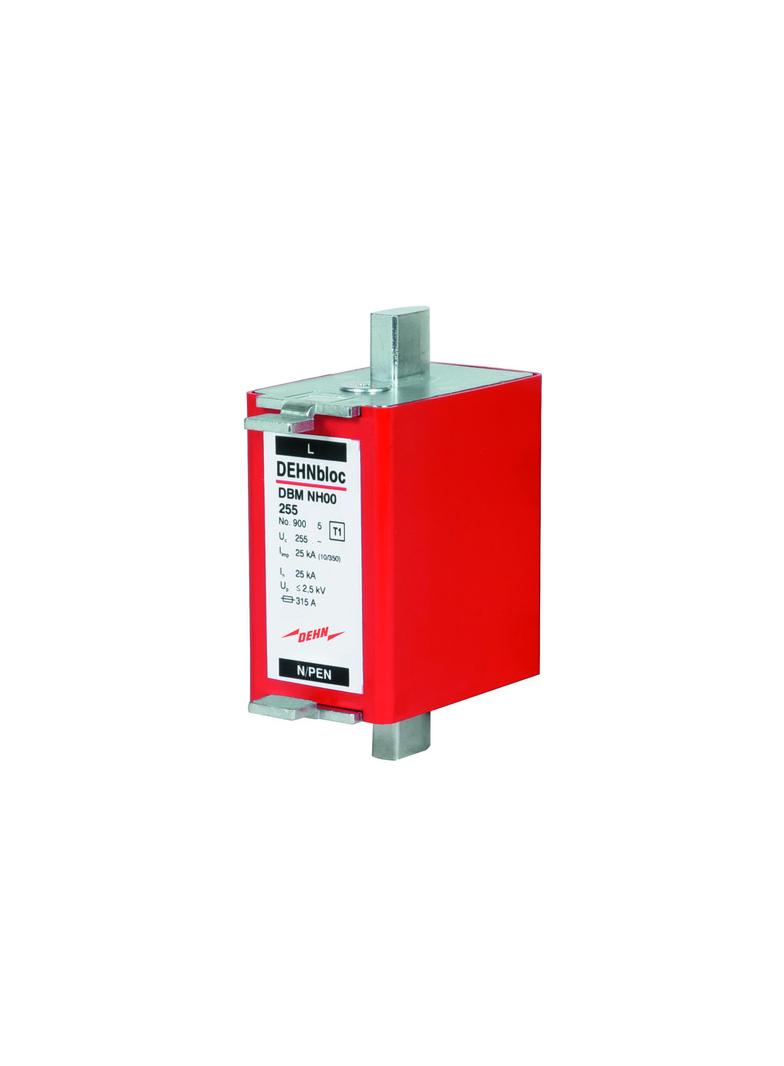Ogranicznik przepięć DEHNbloc Maxi NH00, do podstaw bezp. NH00, do sieci 230 V AC