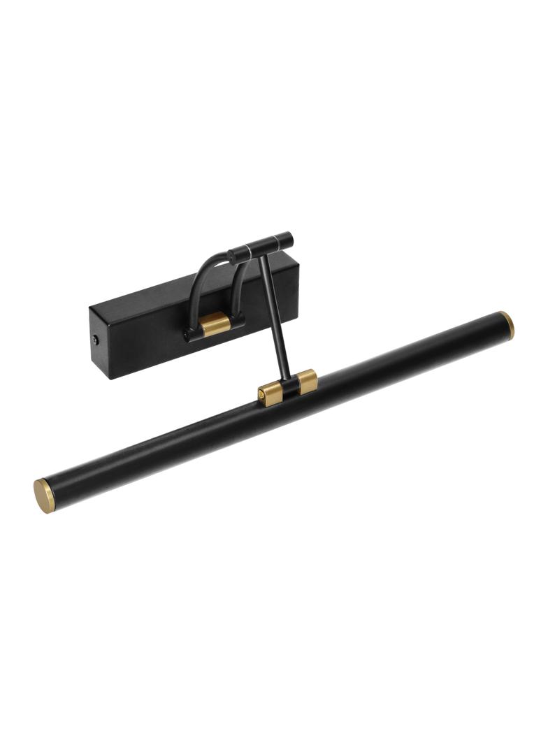 Kinkiet lampa nad lustro RICO LED 7W 770lm 4000K IP44 dł. 40 cm czarna ORNO
