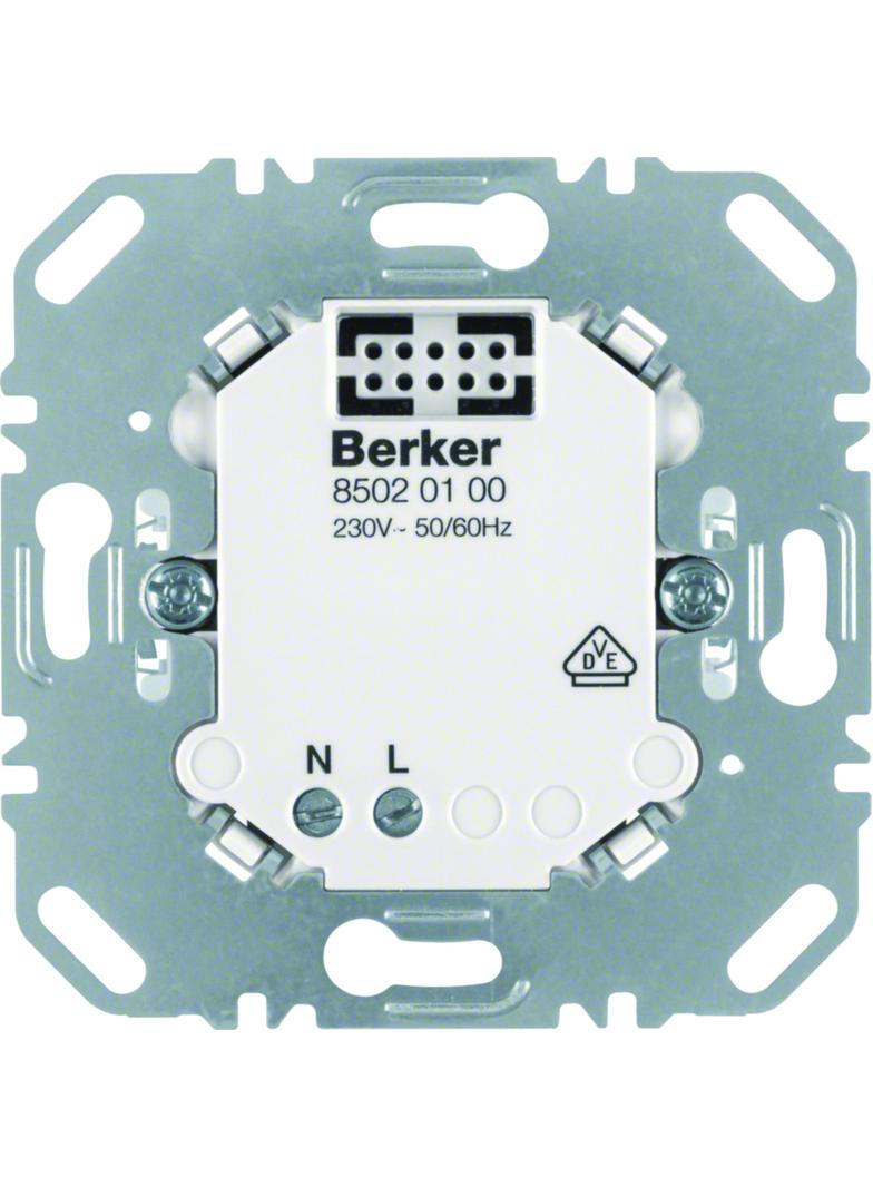BERKER B.x/K.x/Q.x/R.x KNX RF Mechanizm zasilający do nasadek aplikacyjnych 85020100 HAGER