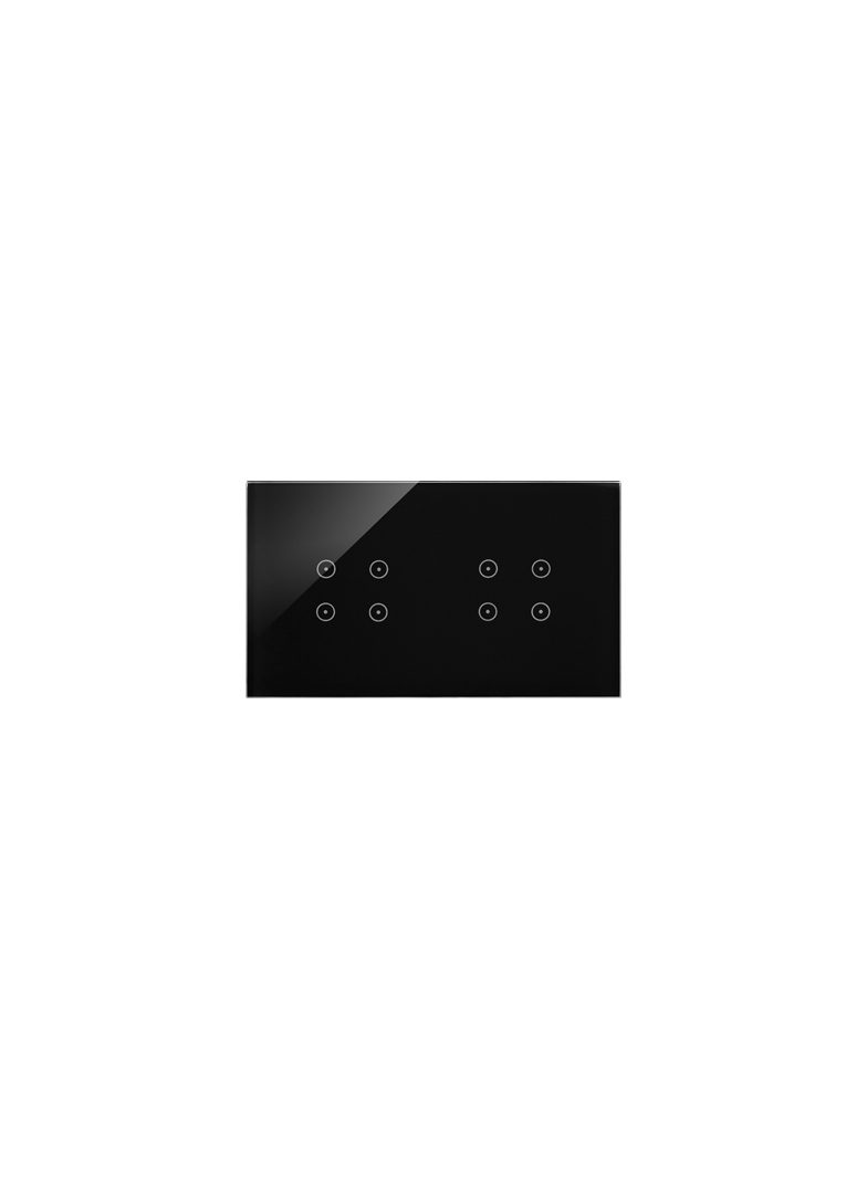 Simon 54 Touch Panel dotykowy S54 Touch 2 moduły 4 pola dotykowe + 4 pola dotykowe zastygła lawa DSTR244/73 KONTAKT