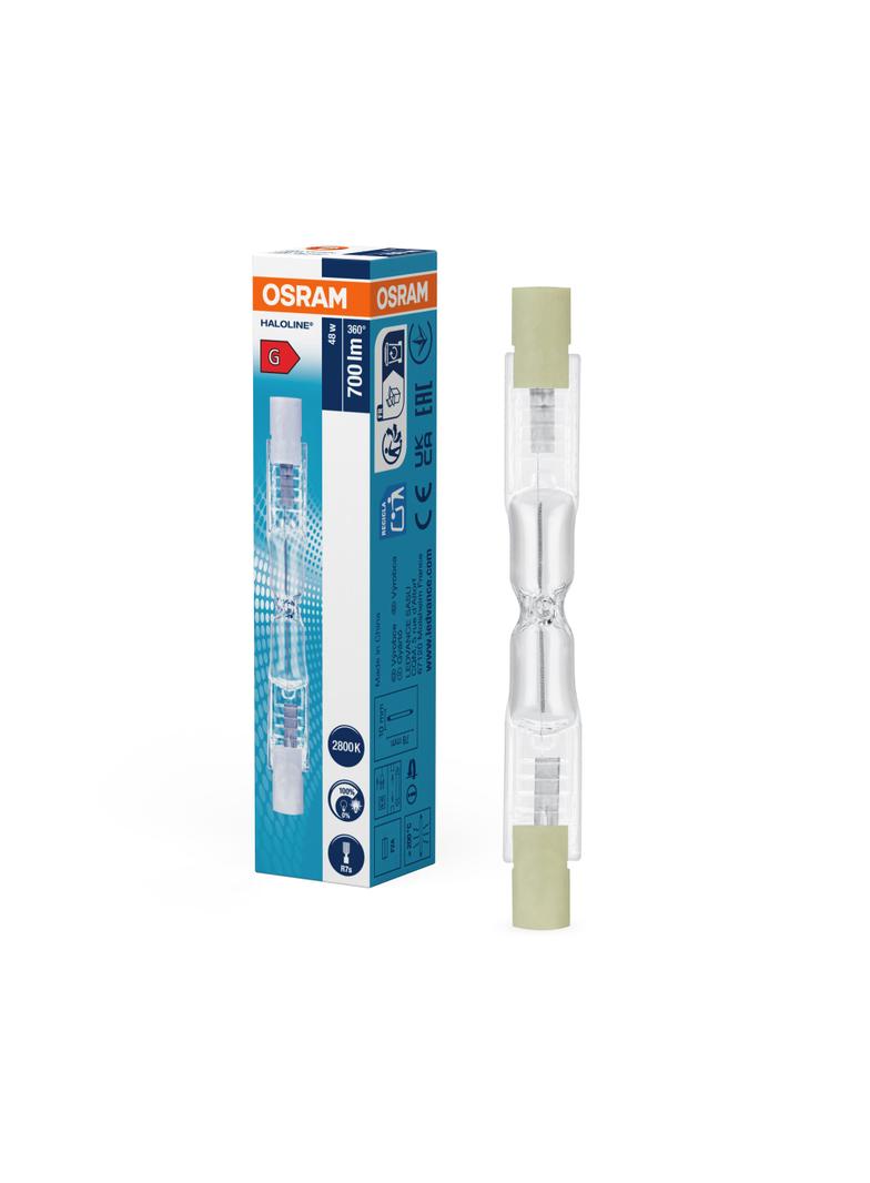 Żarówka halogenowa 48W R7s 230V 78mm HALOLINE 64684 ECO LEDVANCE