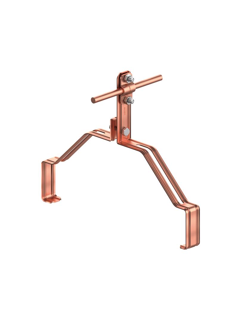 AN-151K/CU/-N Uchwyt gąsior.prof. Z-śruba WZÓR 15 H=10 cm /CU/