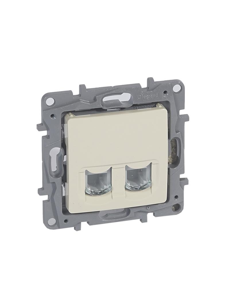 Gniazdo 2Xrj11 Krem Niloe Produkt wycofany 664870 LEGRAND