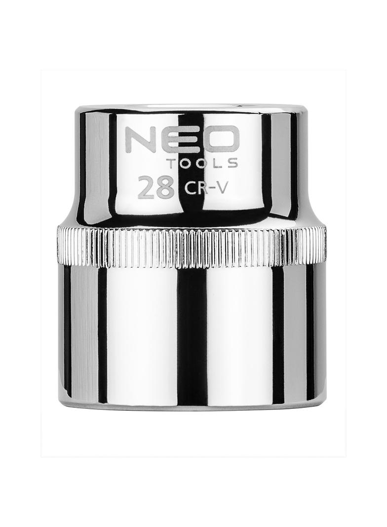 Nasadka sześciokątna 1/2", 28 mm, Superlock