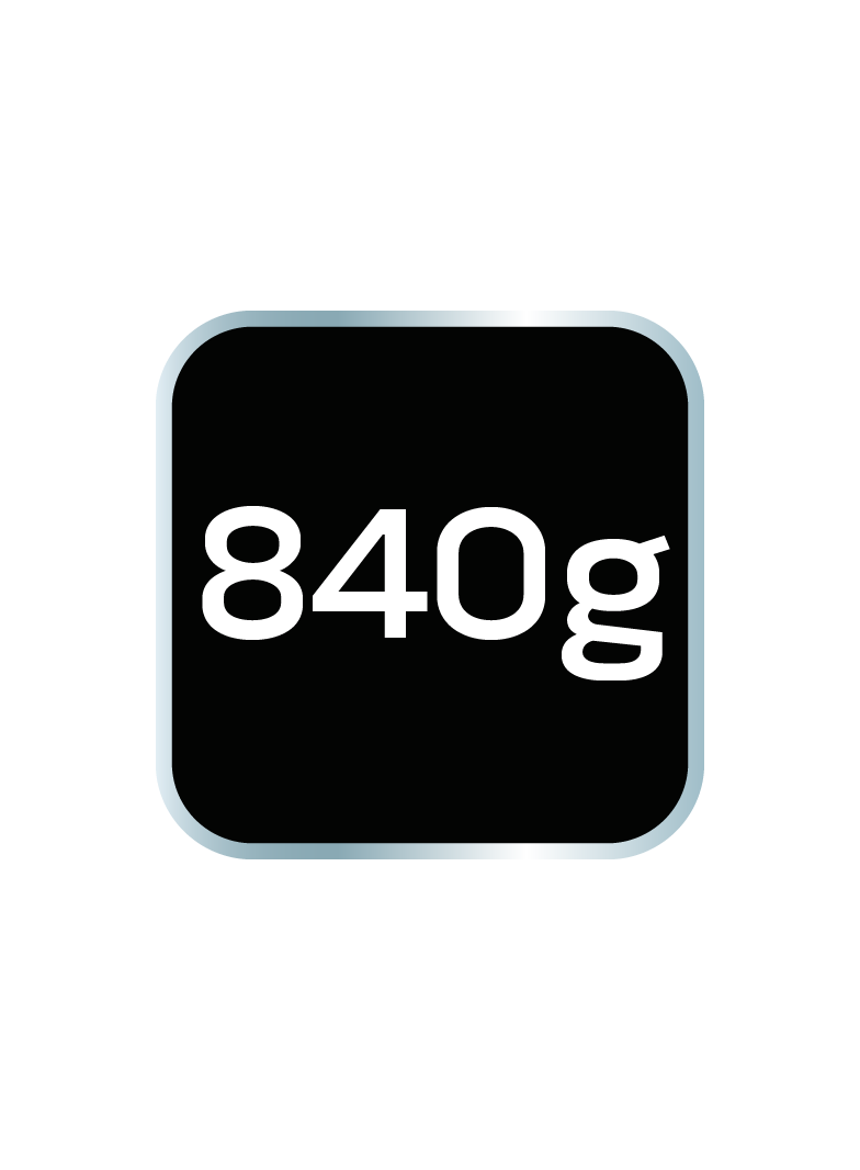 Młotek bezodrzutowy 840 g, monolityczna konstrukcja