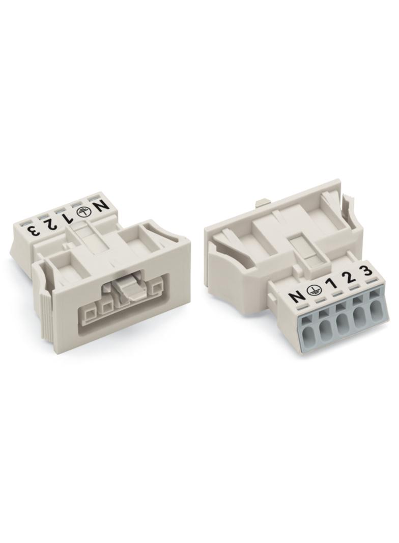 WINSTA MINI gniazdo 5-torowe SnapIn białe