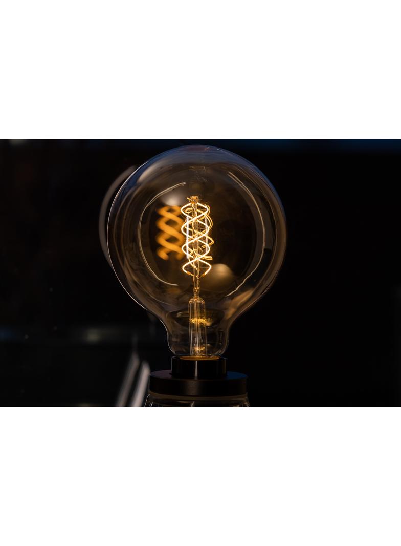 Lampa LED Vintage 1906 GOLD 125 dim 4,8W/822 szkło przezroczyste E27