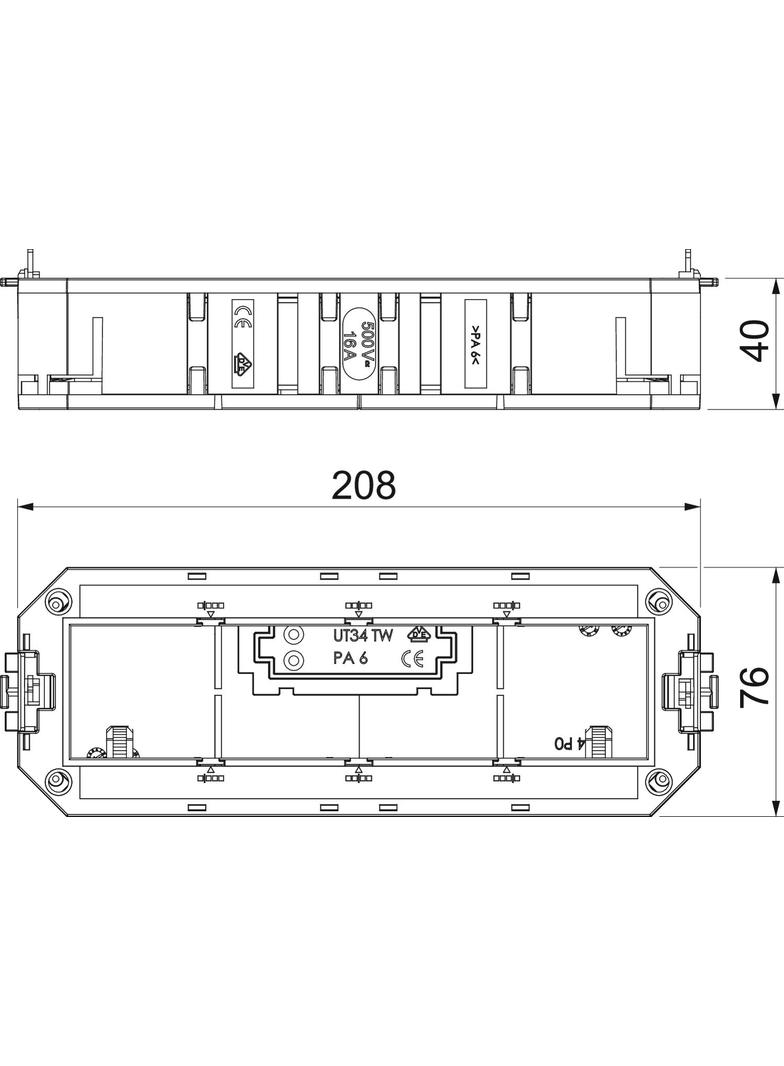 UT4 45 4, Puszka instalacyjna