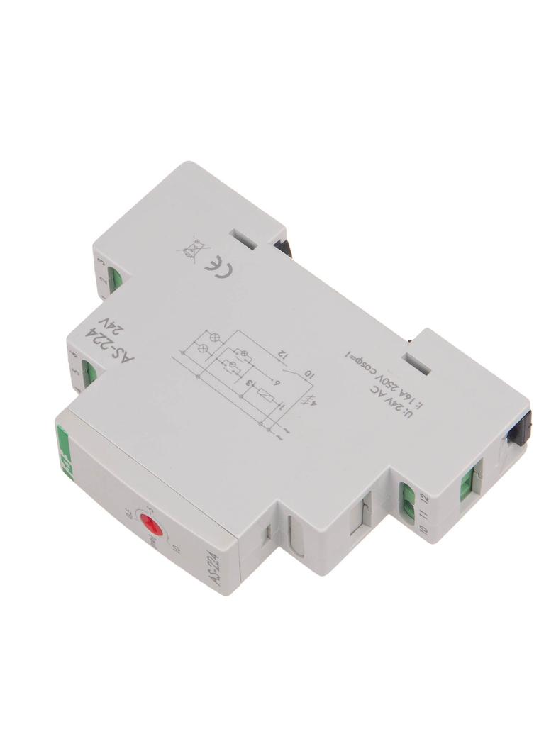 Automat schodowy - funkcja przeciwblokady montaż na szynie DIN 24V AS-224 F&F