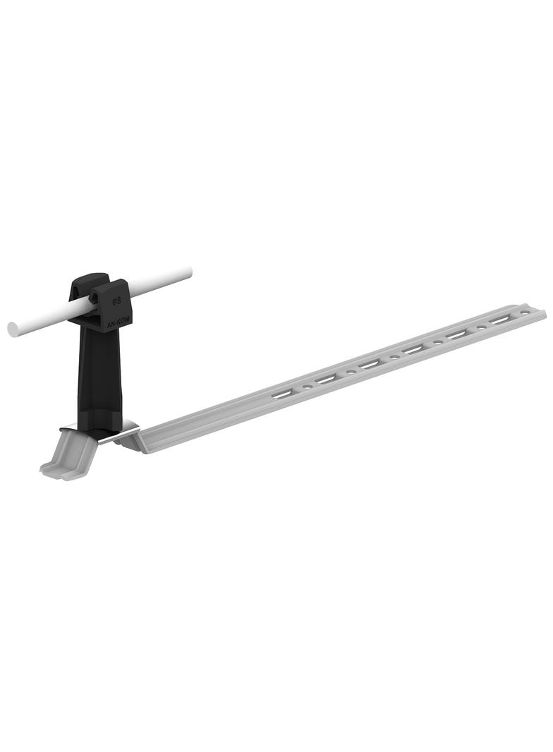 AN-20KP/OG/C-N Uchw.dach.uniw.Z-zatrz. L=42cm,H=7cm /OG/ czarny