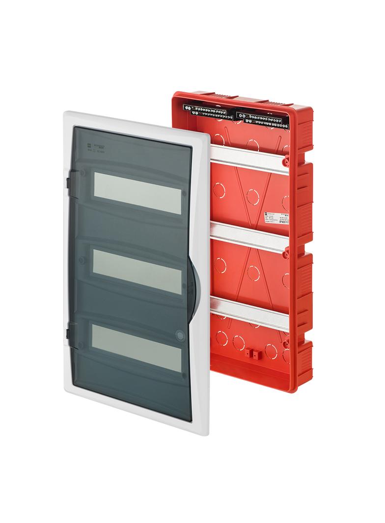 ECONOMIC BOX RP 3/36 drzwi transparentne (N+PE) l P 40