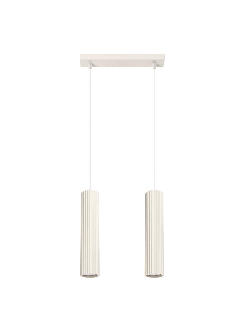 Sollux Lampa wisząca KARBON 2 beżowy SL.1593