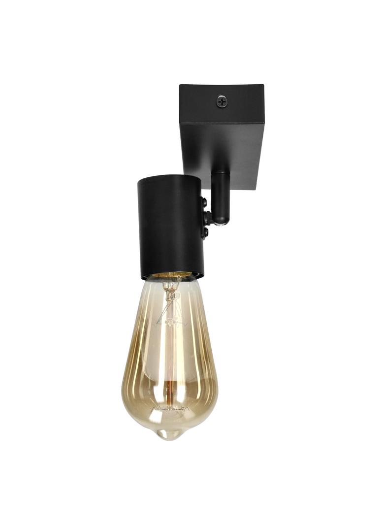 RIO SP 1, oprawa ścienno-sufitowa, E27 max. 60W, IP20, czarna AD-OP-6429BE27 ORNO