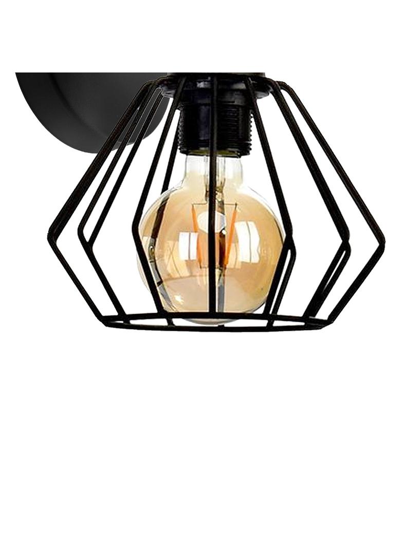 MILAGRO Kinkiet ULF BLACK/WOOD 1xE27 60W